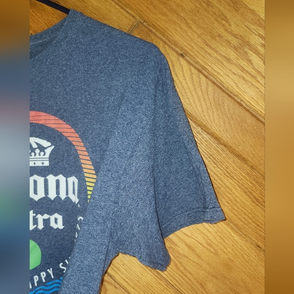 Corona Extra Making Limes Happy Since 1925 Blue Large Unisex T-Shirt - Picture 3 of 8